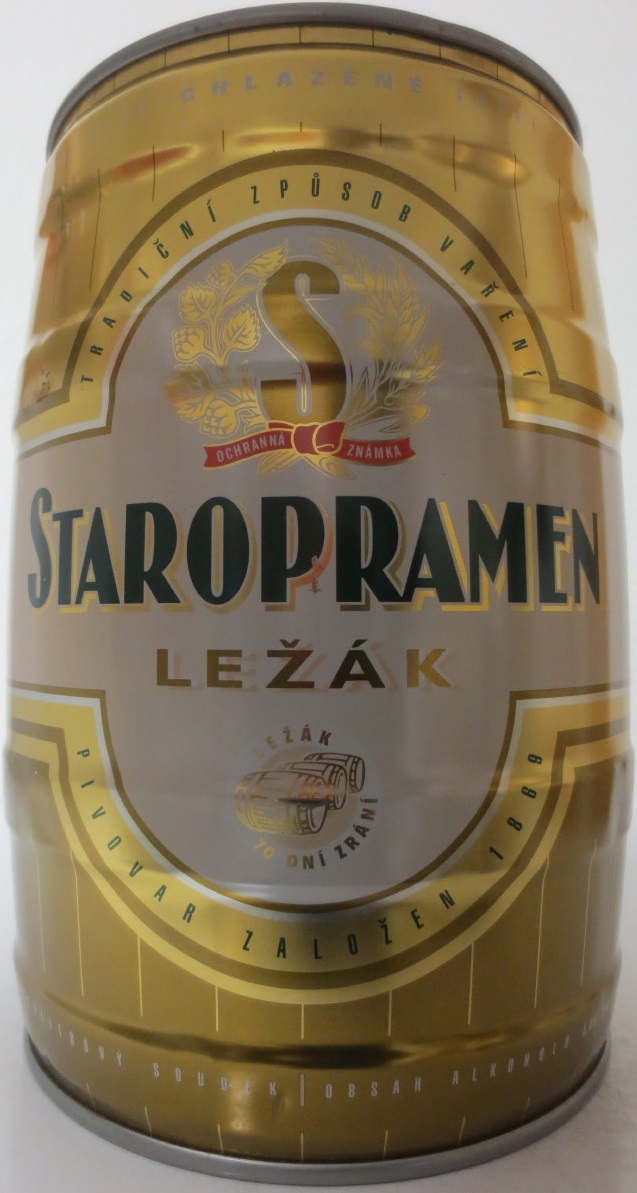 STAROPRAMEN LEŽÁK LEŽÁK 70 DNÍ ZRÁNÍ č.