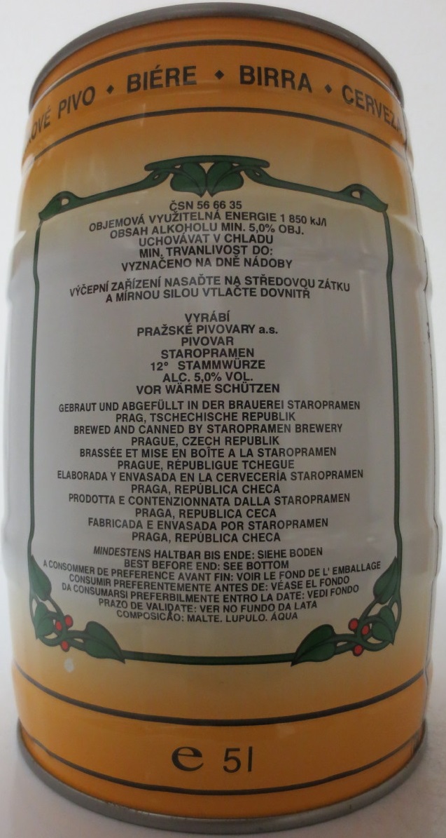 Staropramen PIVO ZLATÉ PRAHY 12% 