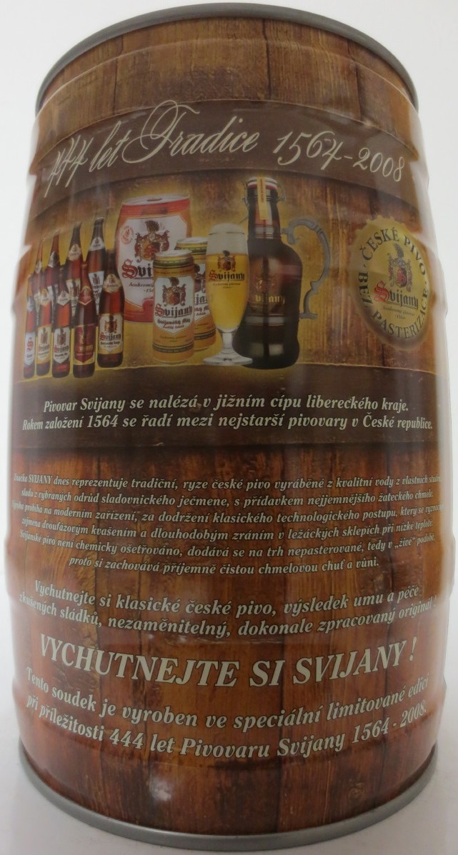 Svijany SVIJANSKÝ MÁZ 1564-2008 444 let Tradice 
