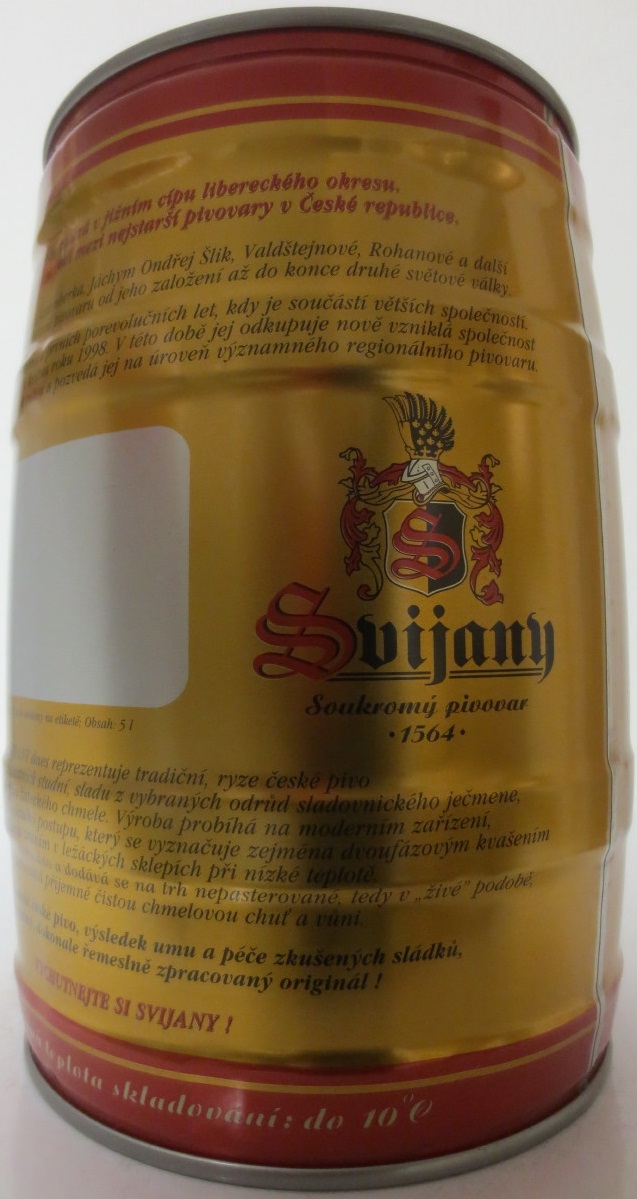 Svijany Soukromý pivovar .1564. č.1