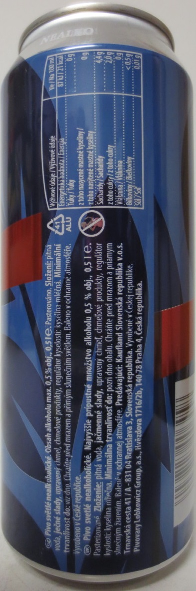 Bruncvík NON ALCOHOLIC -BEER- NEALKO (50cl) (B/O) č.1