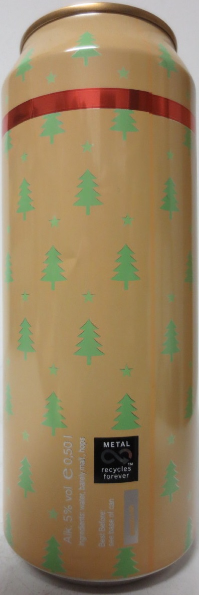 Budweiser Budvar (50cl) christmas 2018 (T-O)