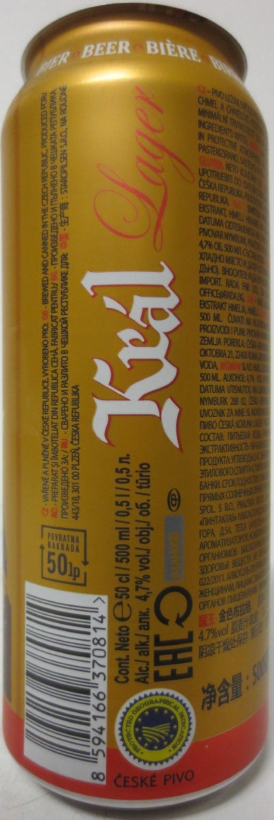 Král Lager (50cl)