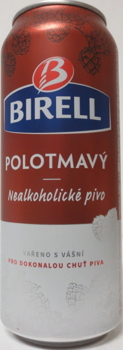 BIRELL POLOTMAVÝ Nealkoholické pivo (50cl) (B/O) č.1