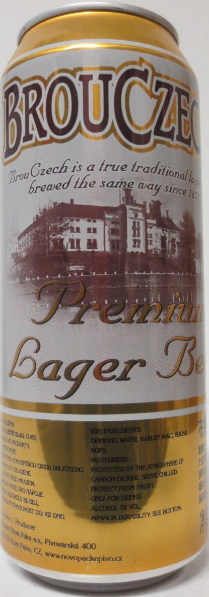 BROUCZECH Premium Lager Beer (B/O) č.2