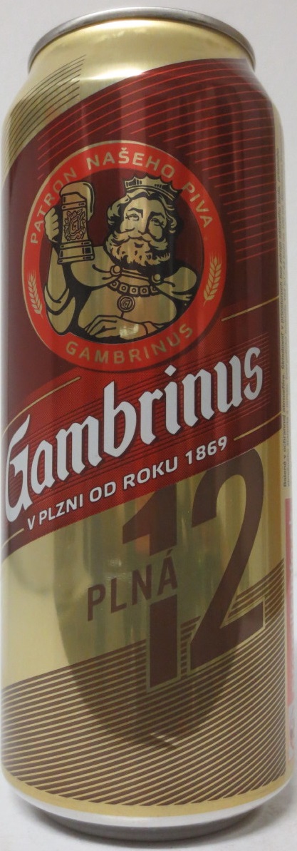 Gambrinus PLNÁ 12 (SK) (50cl) (B/O) č.1