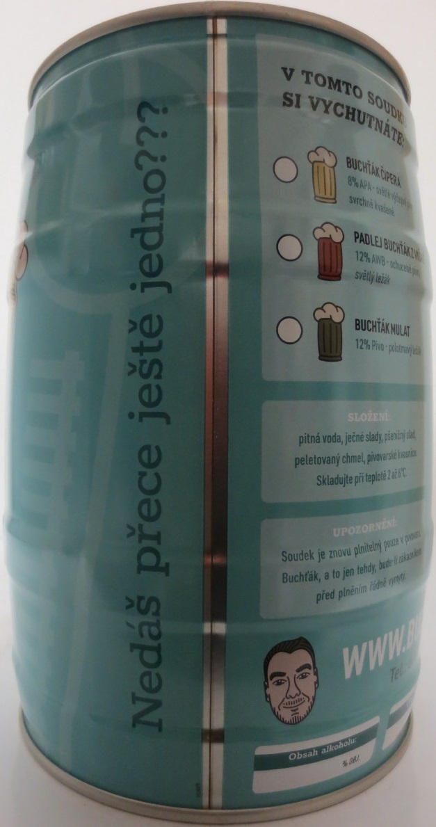 BUCHŤÁK PIVOVAR (5L) č.1