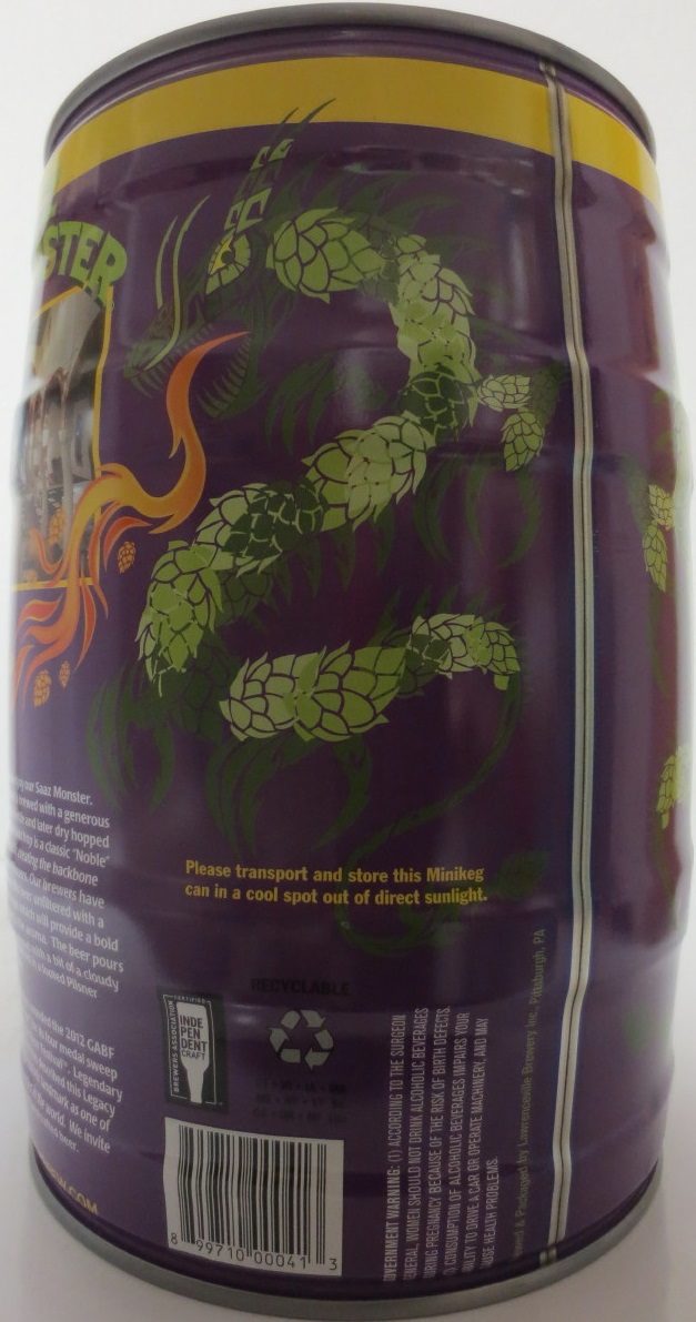 THE CHURCH BREW WORKS SAAZ MONSTER (5L) Nr.1