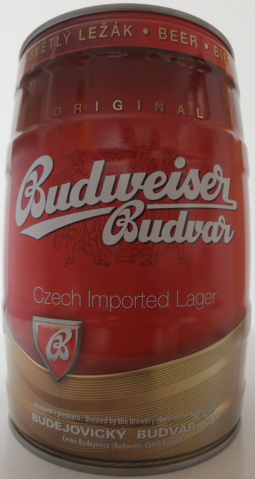 Budweiser Budvar Czech Imported Lager (5L) č.7 