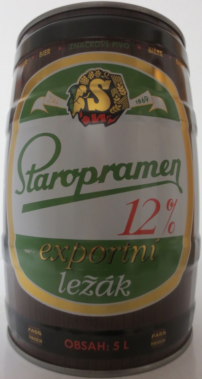 Staropramen 12% exportní ležák č.2