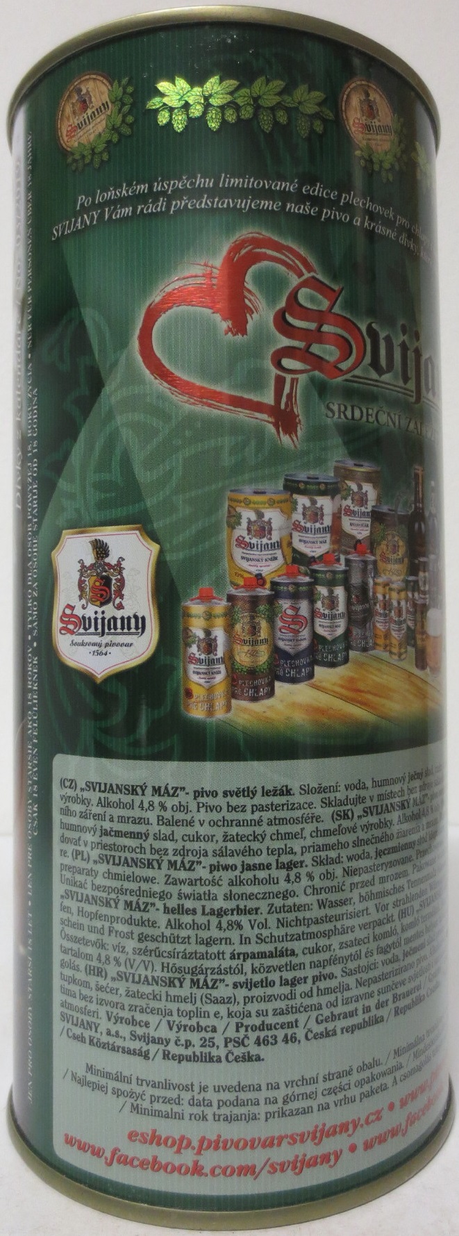 Svijany SVIJANSKÝ MÁZ dívky z kalendáře /No. 03/2019 (200cl)