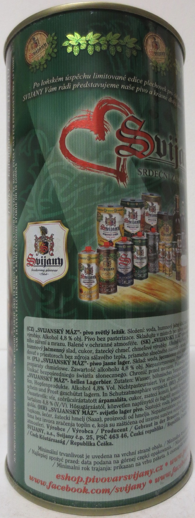Svijany SVIJANSKÝ MÁZ dívky z kalendáře /No. 11/2019 (200cl)