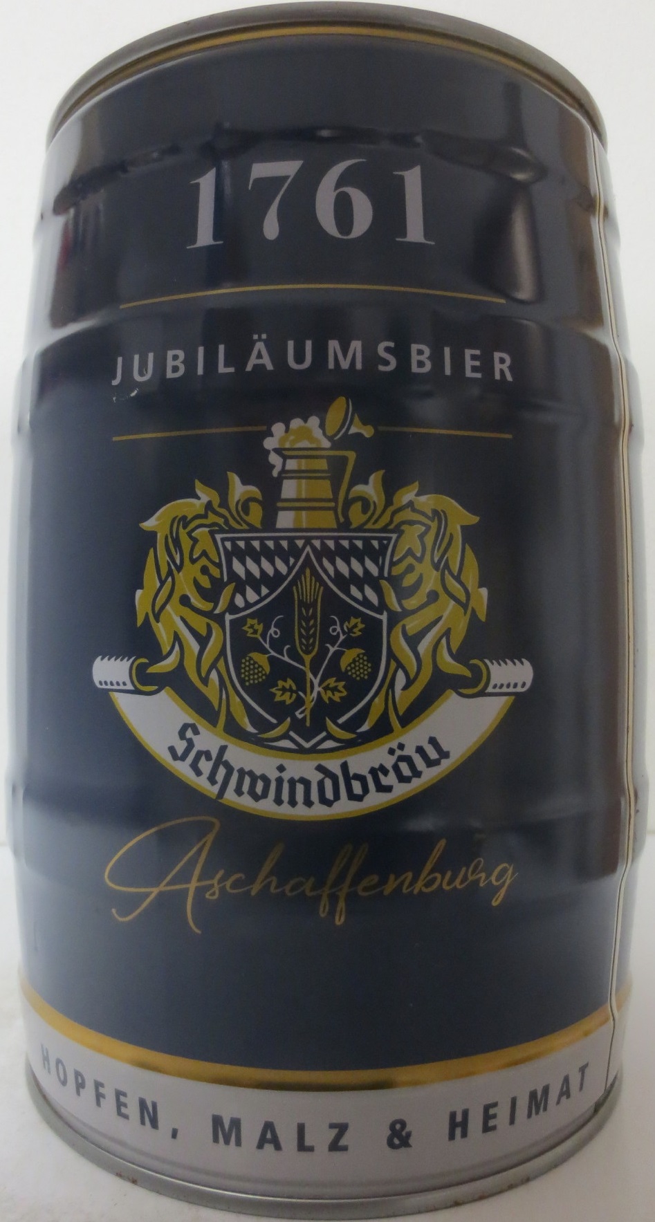 Schwind bräu Aschaffenburg 1761 JUBILÄUMSBIER (5L) Nr.1