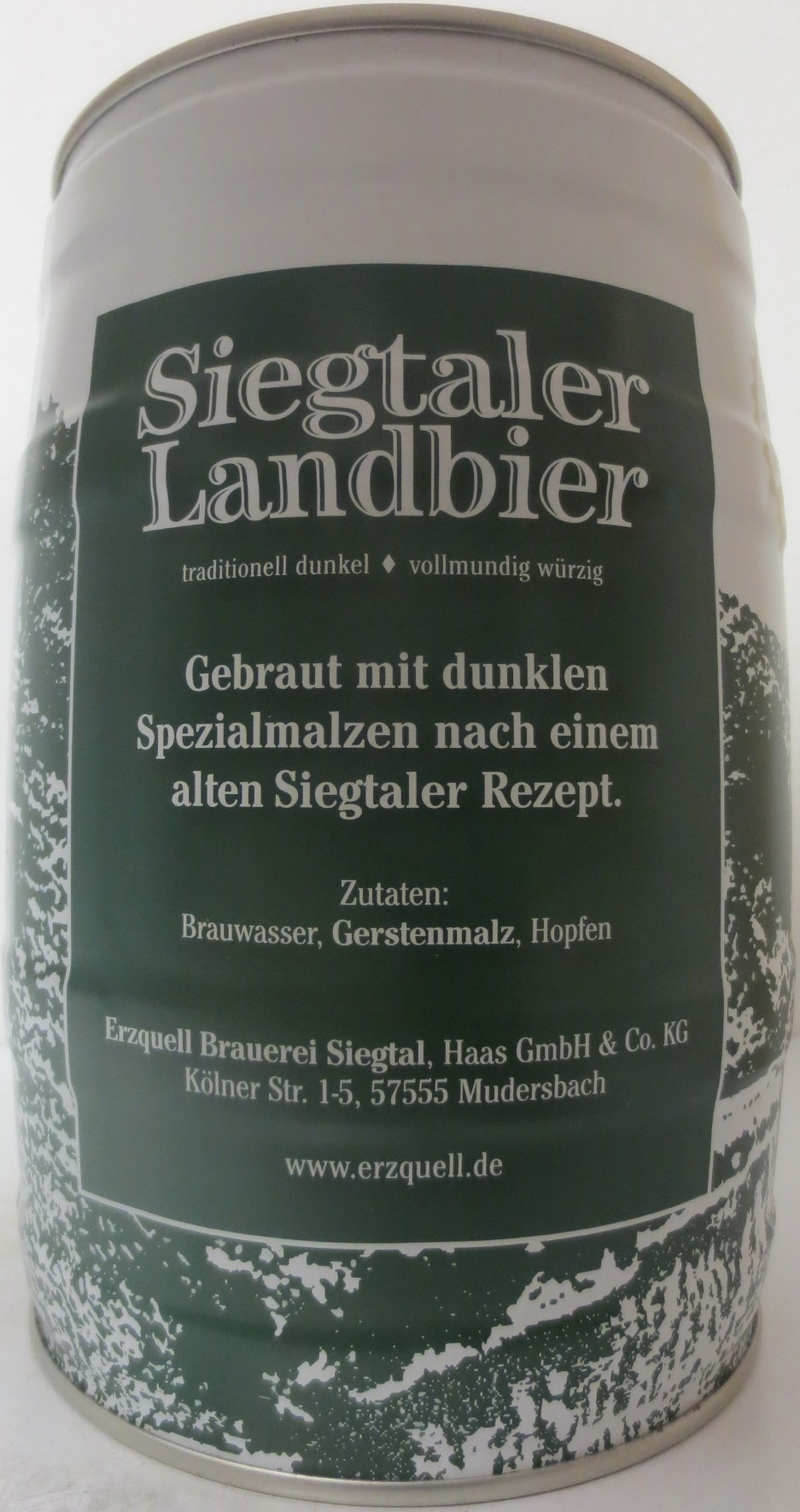 Siegtaler Landbier traditionel dunkel vollmundig würzig (5L) Nr.1