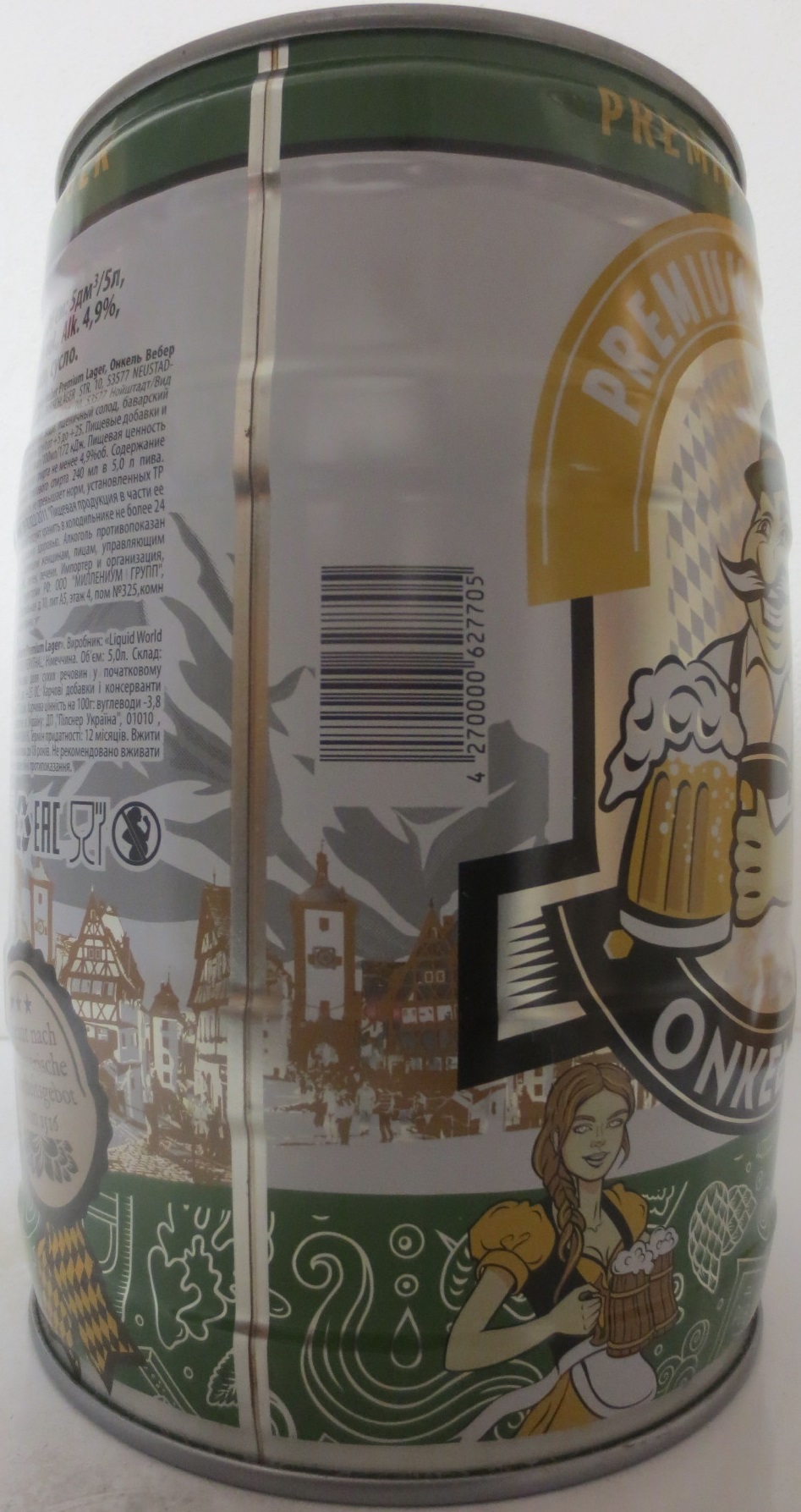 PREMIUM LAGER ONKEL WEBER (5L) Nr.1