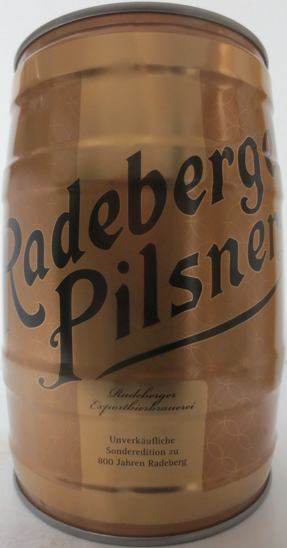 Radeberg Pilsner Brauart Seit 1872 Sonderedition 800 Jahre Radeberg 1219-2019 (5L) Nr.1 