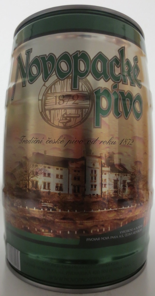 Novopacké pivo Tradiční české pivo od roku 1872 č.2