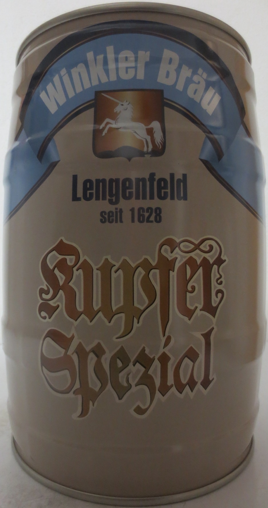 Winkler Bräu Lengenfeld seit 1828 Kupfert Spezial (5L) Nr.1