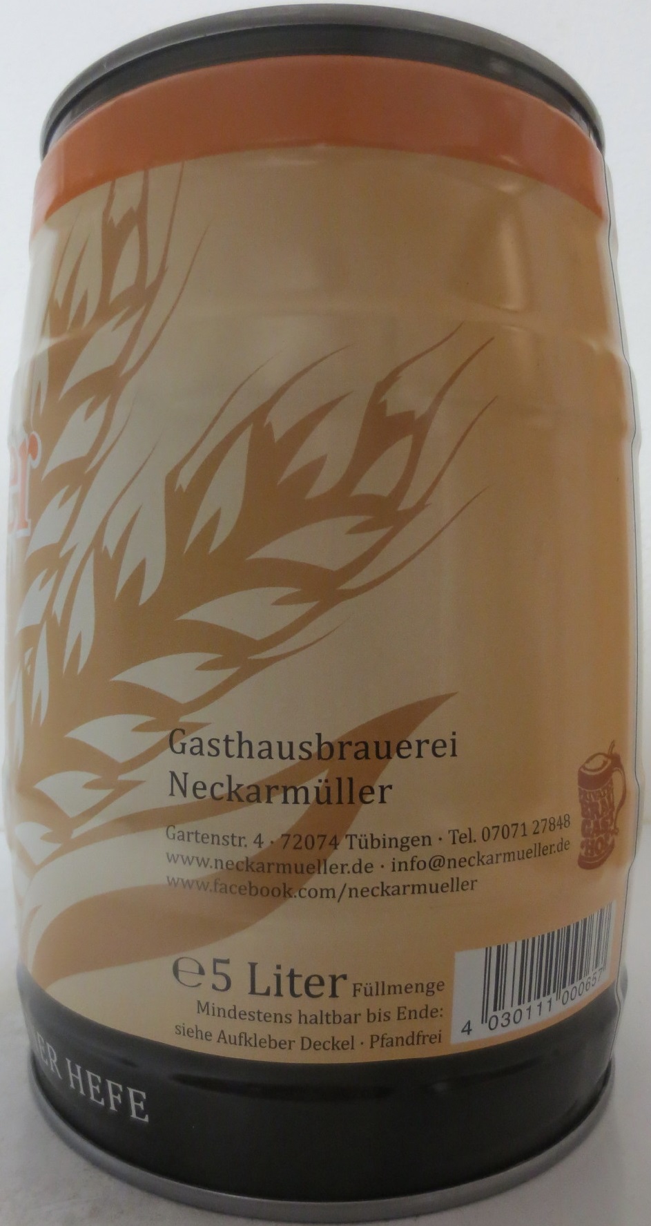Neckarmüller WEISSE (5L) Nr.1