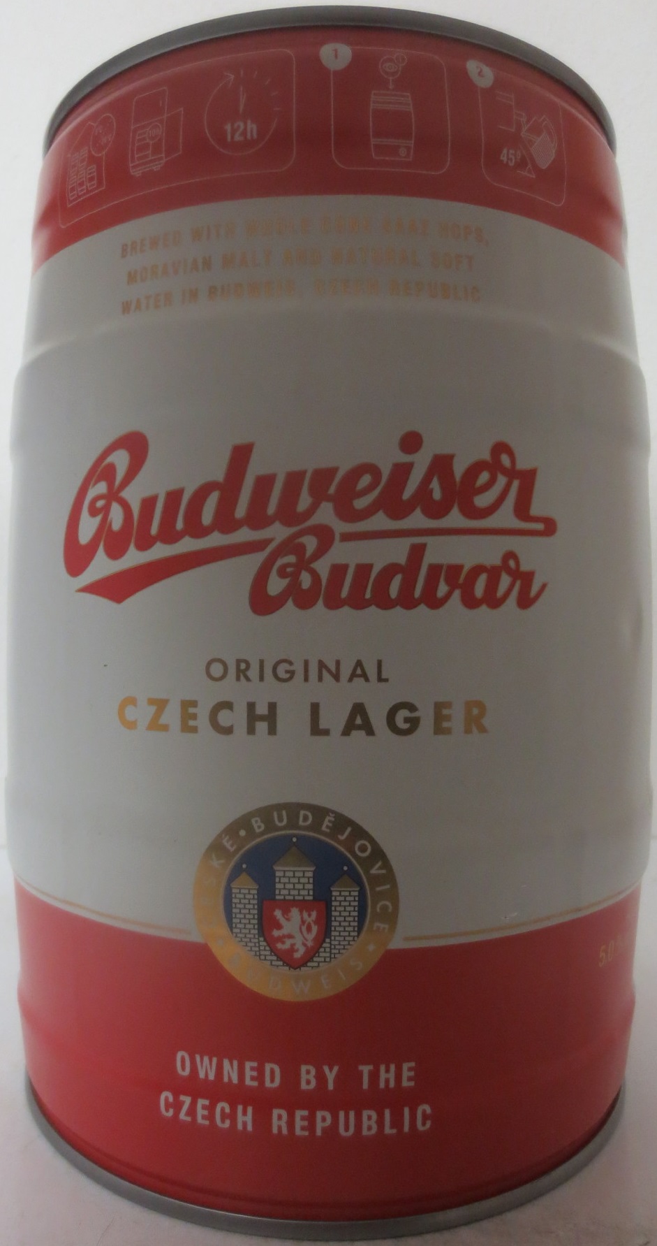 Budweiser Budvar ORIGINAL CZECH LAGER (5L) č.2