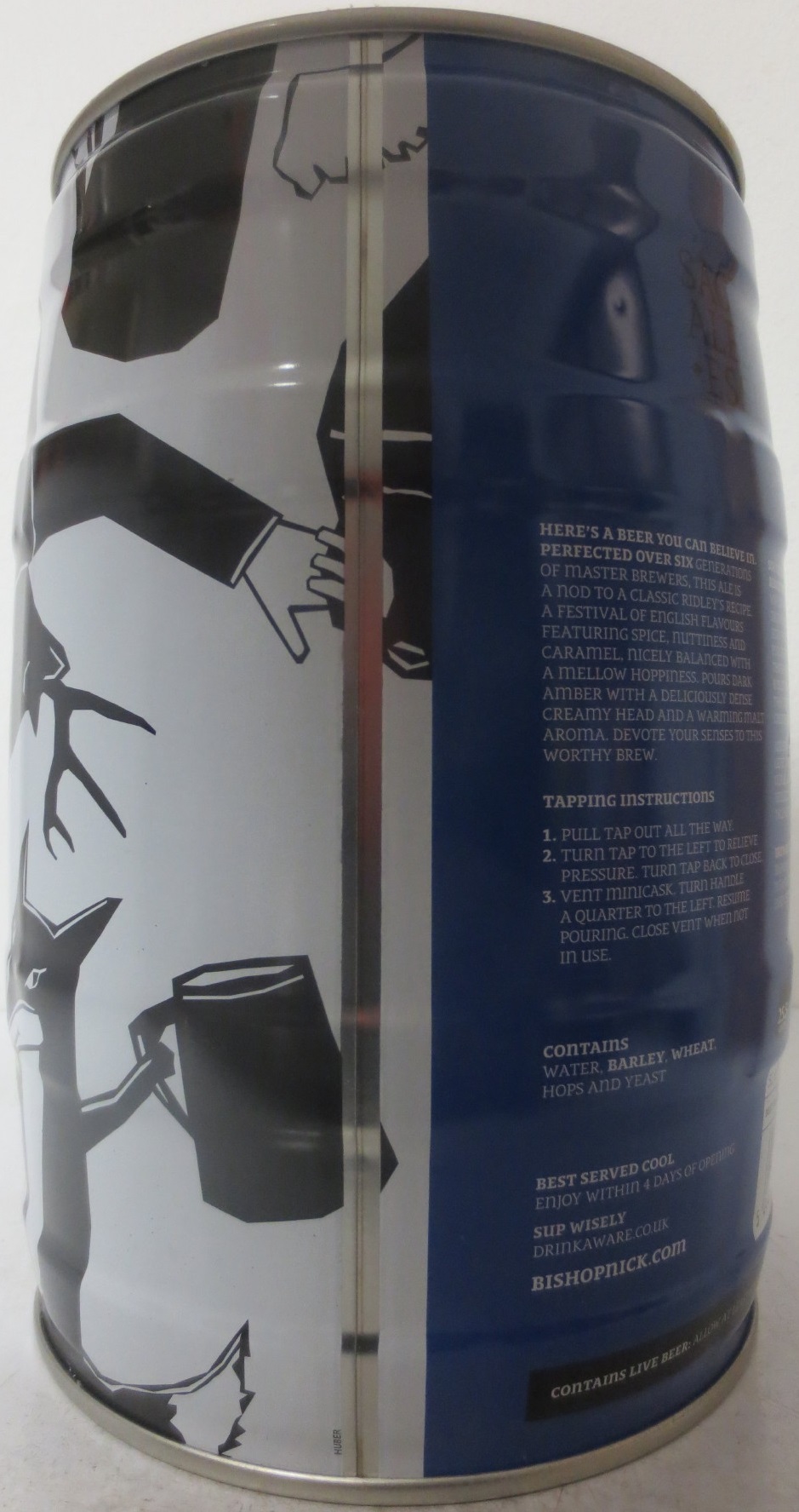 BISHOP NICK DIVINE PREMIUM ALE 5,1% ABV (5L) Nr.1