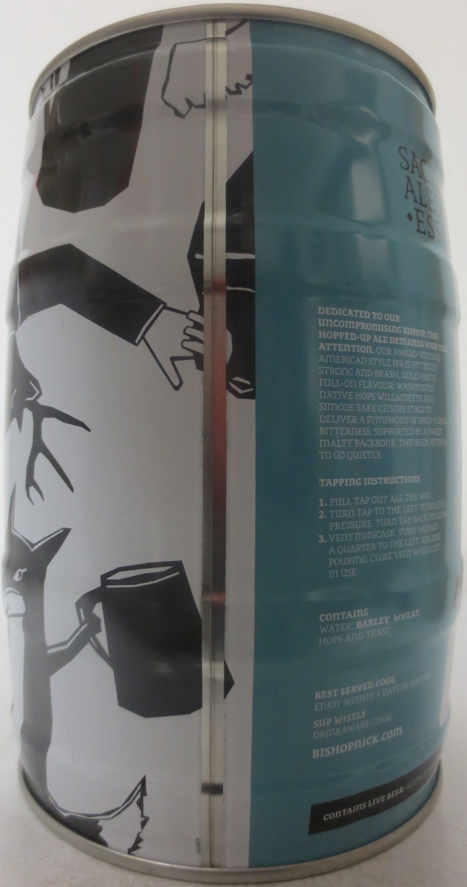 BISHOP NICK MARTYR AMERICAN IPA 5% ABV (5L) Nr.1