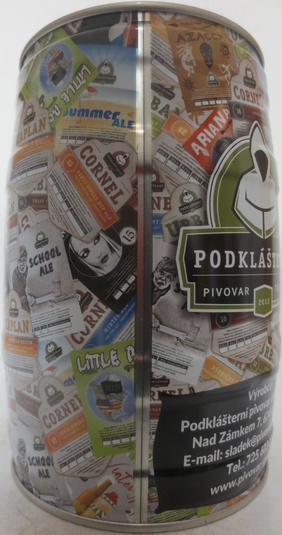 PODKLÁŠTERNÍ PIVOVAR TŘEBÍČ (5L) č.1