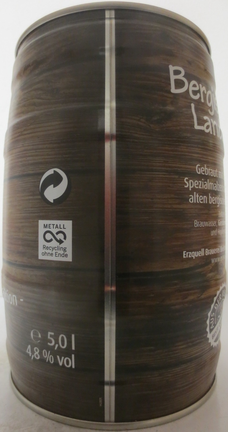 Bergisches Landbier ORIGINAL BRAUEREIABFÜLLUNG (5L) Nr.1