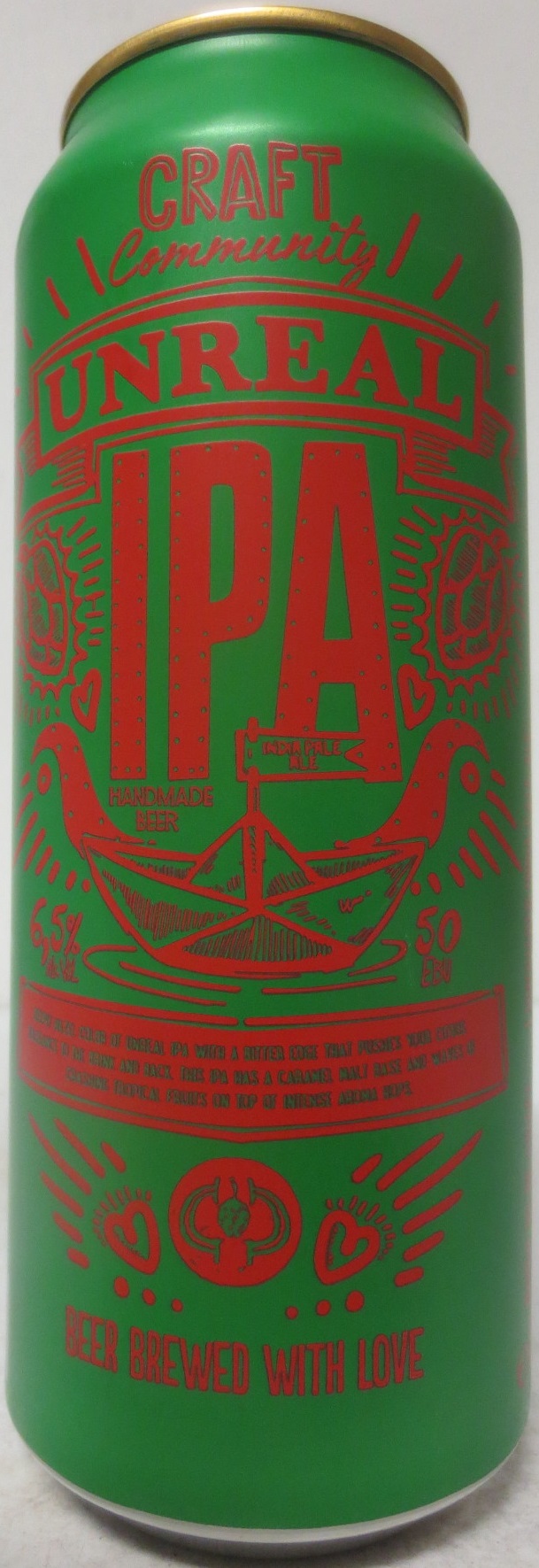 CRAFT UNREAL IPA (50cl) (B/O) 