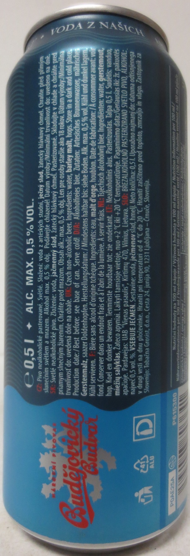 Budvar Nealko (50cl) (B/O) č.1