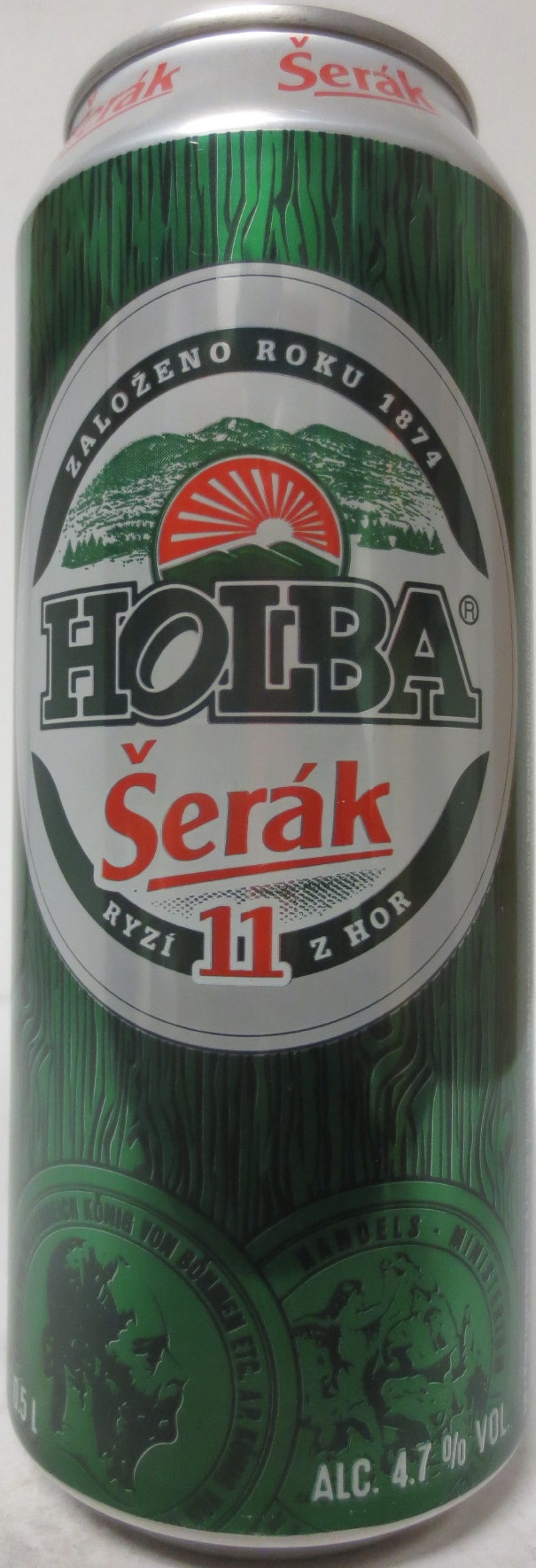 HOLBA Šerák 11 (50CL) (B/O) č.2 