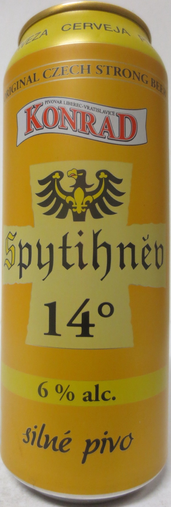 KONRAD Spytihněv 14° 6% alc. silné pivo (50cl) (B/O) 