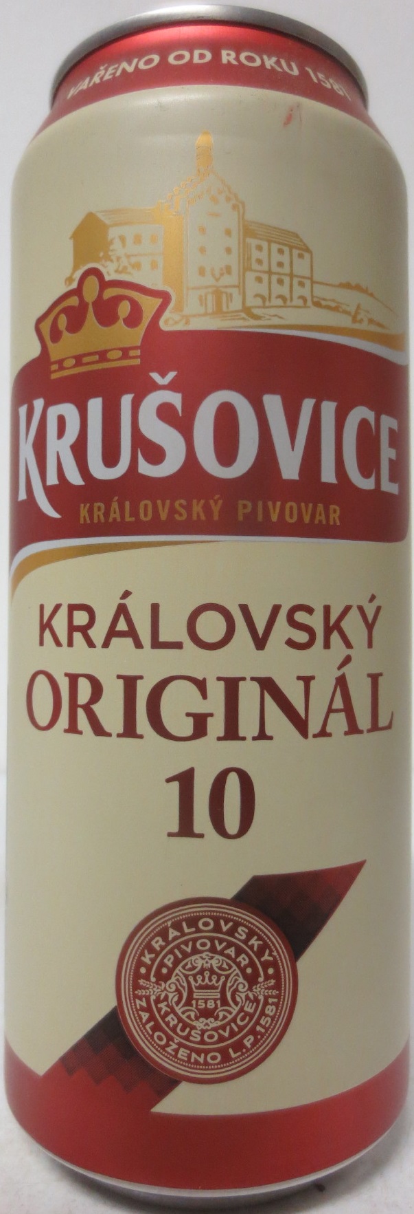 KRUŠOVICE KRÁLOVSKÝ ORIGINÁL 10 (50cl) (B/O) č.2 