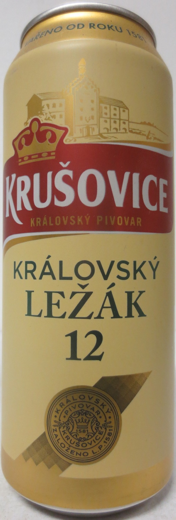KRUŠOVICE KRÁLOVSKÝ PIVOVAR KRÁLOVSKÝ LEŽÁK 12 (50cl) (B/O) č.2 