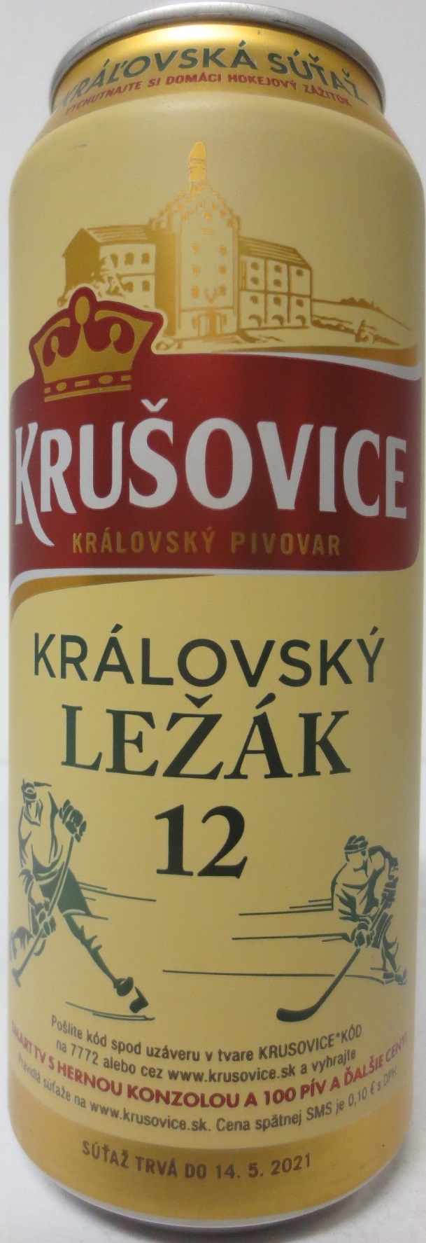 KRUŠOVICE KRÁLOVSKÝ PIVOVAR KRÁLOVSKÝ LEŽÁK 12 (50cl) (B/O) č.3