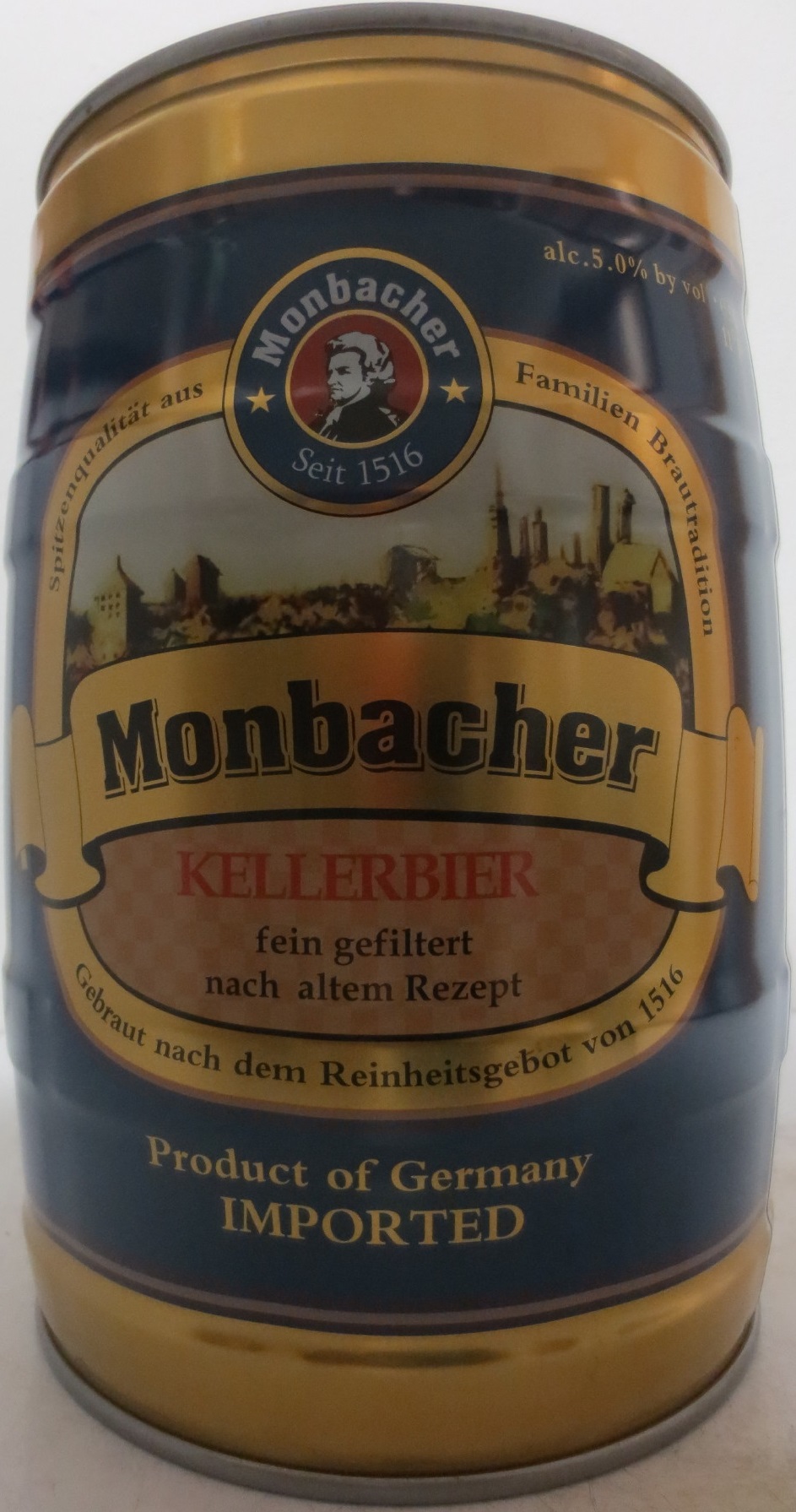 Monbacher KELLERBIER (5L) Nr.1 