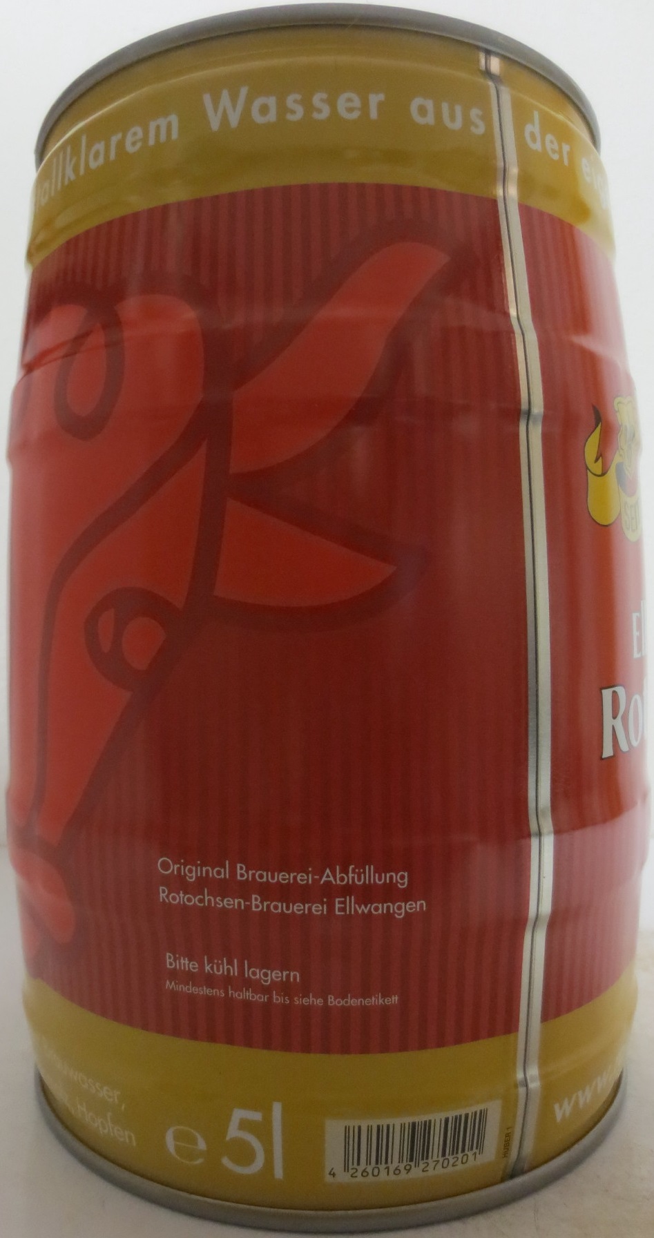 Ellwanger Rotochsen Bier (5L) Nr.1 