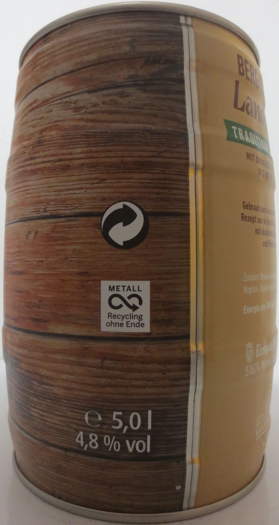 BERGISCHES LANDBIER TRADITIONELL DUNKEL (5L) Nr.1 