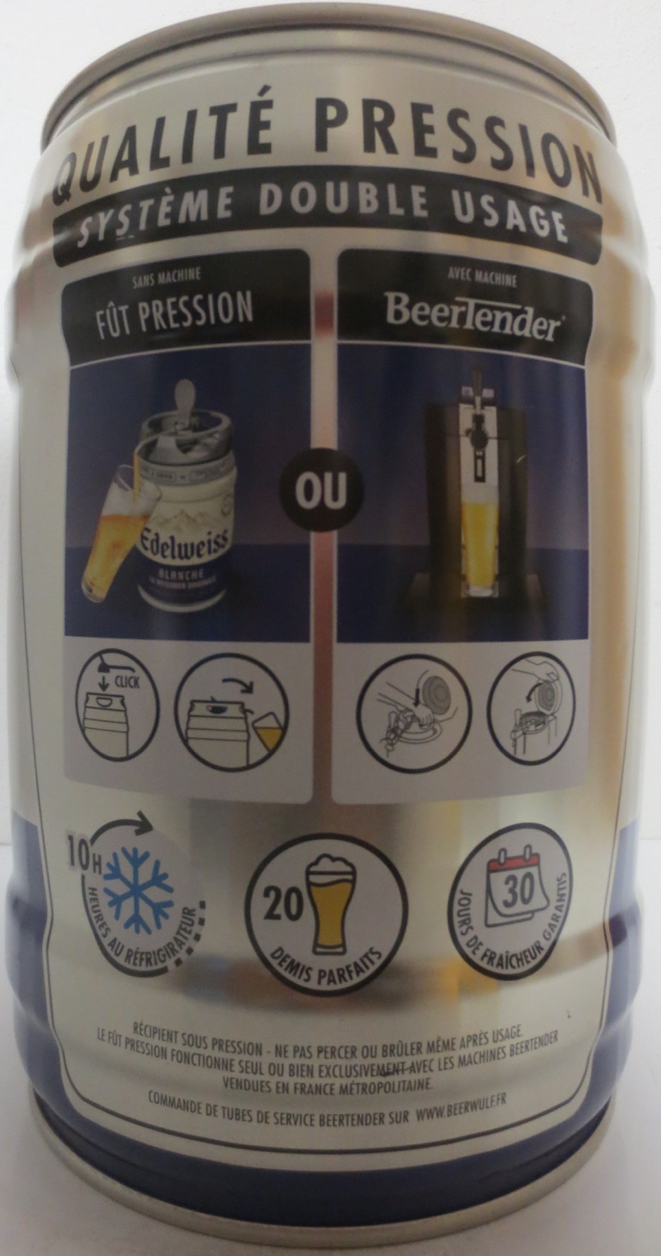 Edelweiss BLANCHE LA WEISSBIER ORIGINALE (5L) Nr.1 