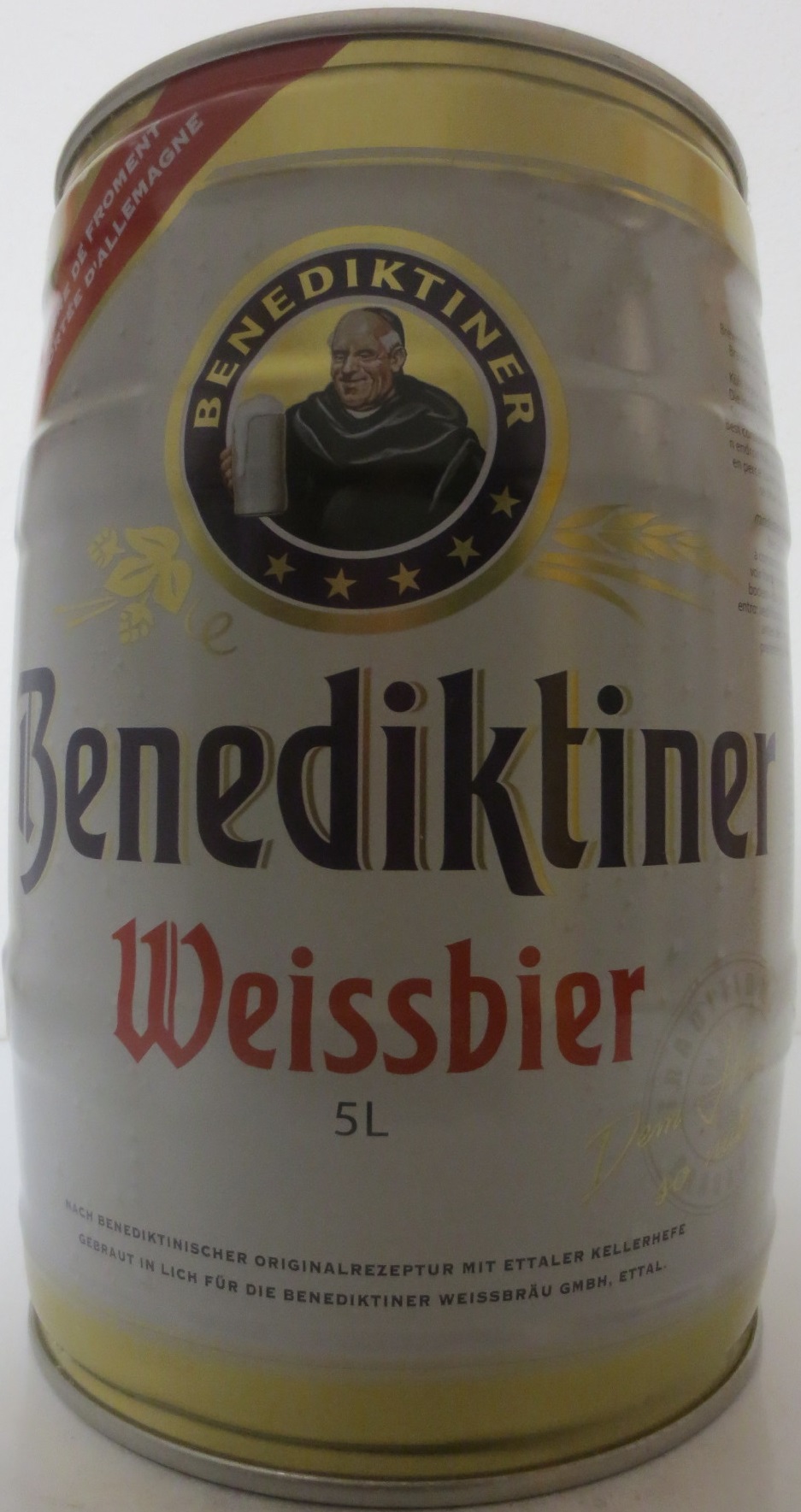 Benediktiner Weissbier (5L) Nr.1 