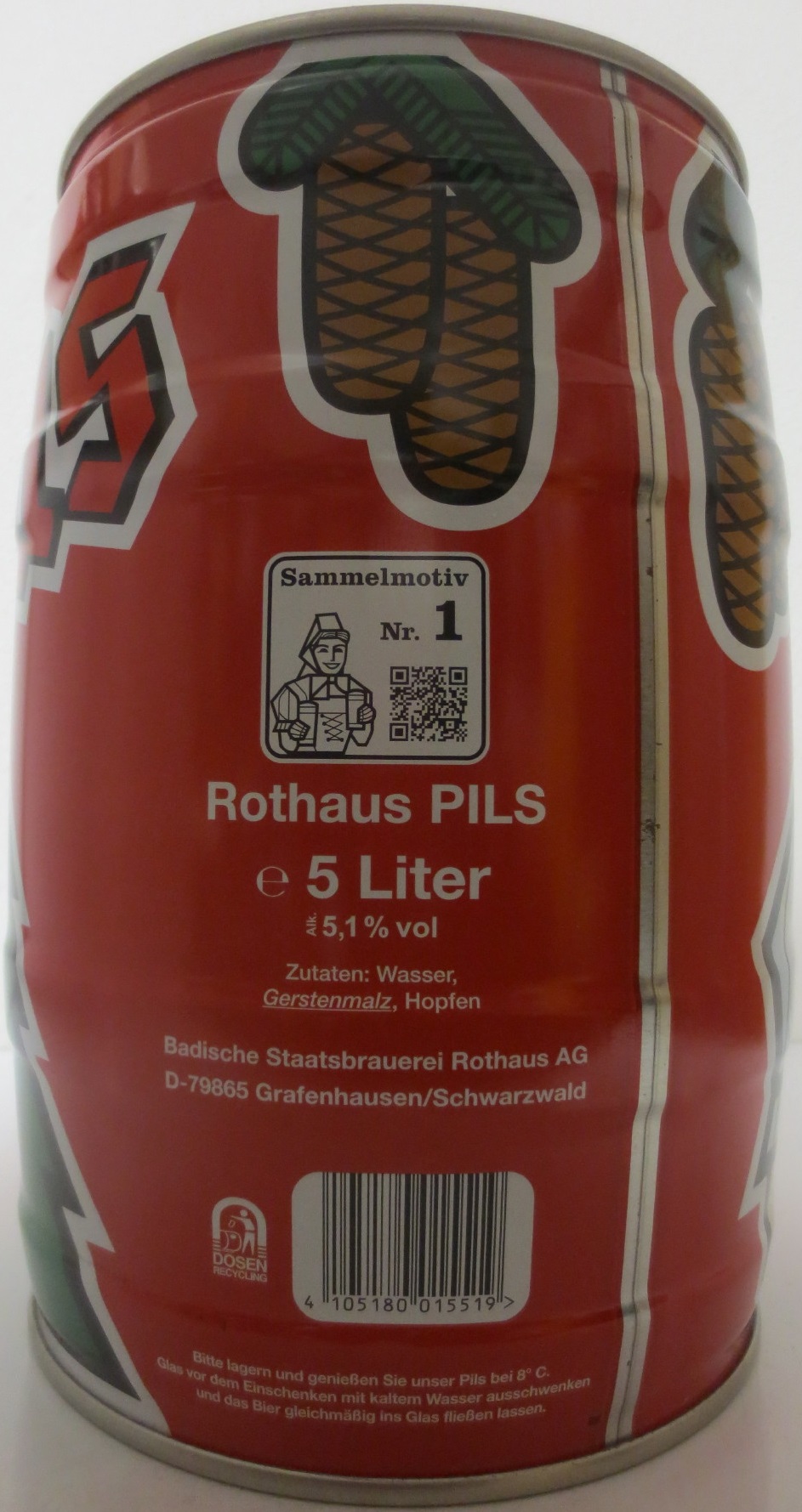 Rothaus PILS Sammelmotiv (5L) Nr.1