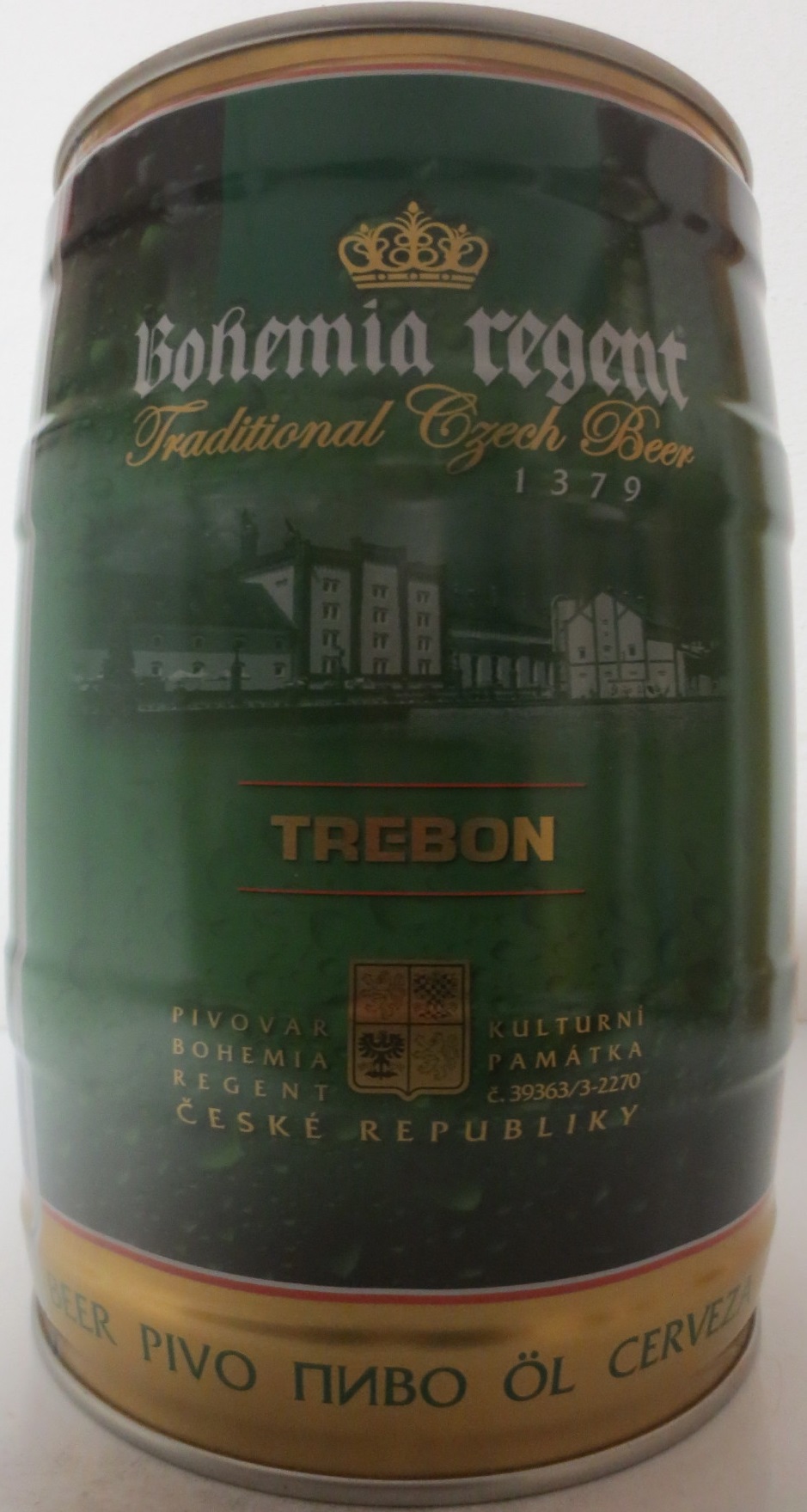 Bohemia regent Tradiční české pivo TŘEBOŇ (5L) č.2