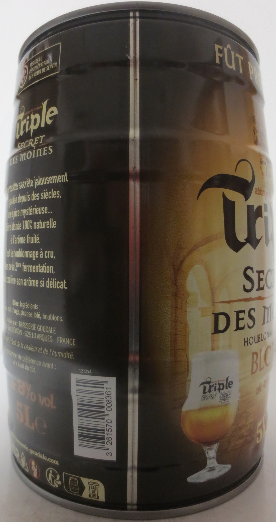 Triple SECRET DES MOINES BLONDE (5L) Nr.1 
