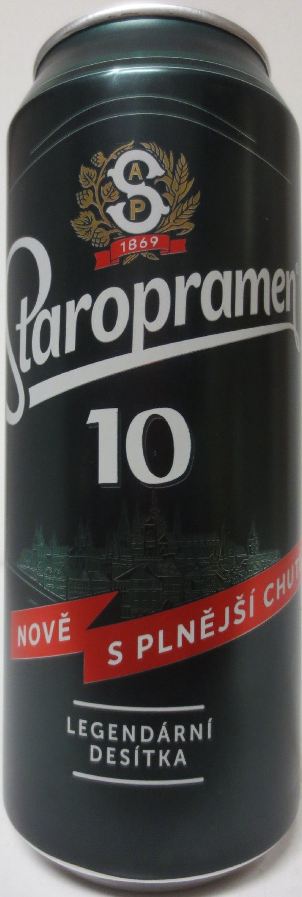 Staropramen 10 LEGENDÁRNÍ DESÍTKA NOVĚ S PLNĚJŠÍ CHUTÍ (50cl) (B/O) č.1
