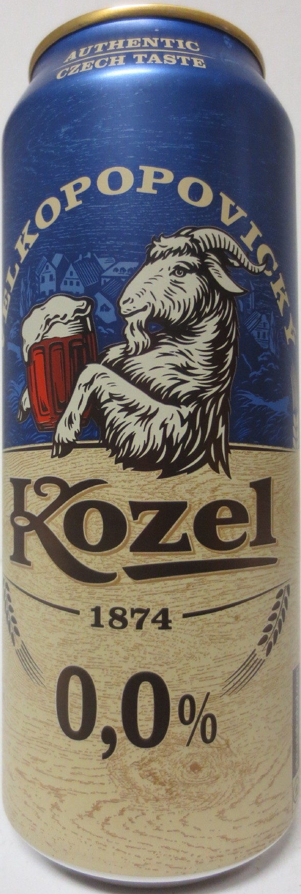 VELKOPOPOVICKÝ Kozel 1874 0,0% (SLO) (50cl) (B/O) č.1