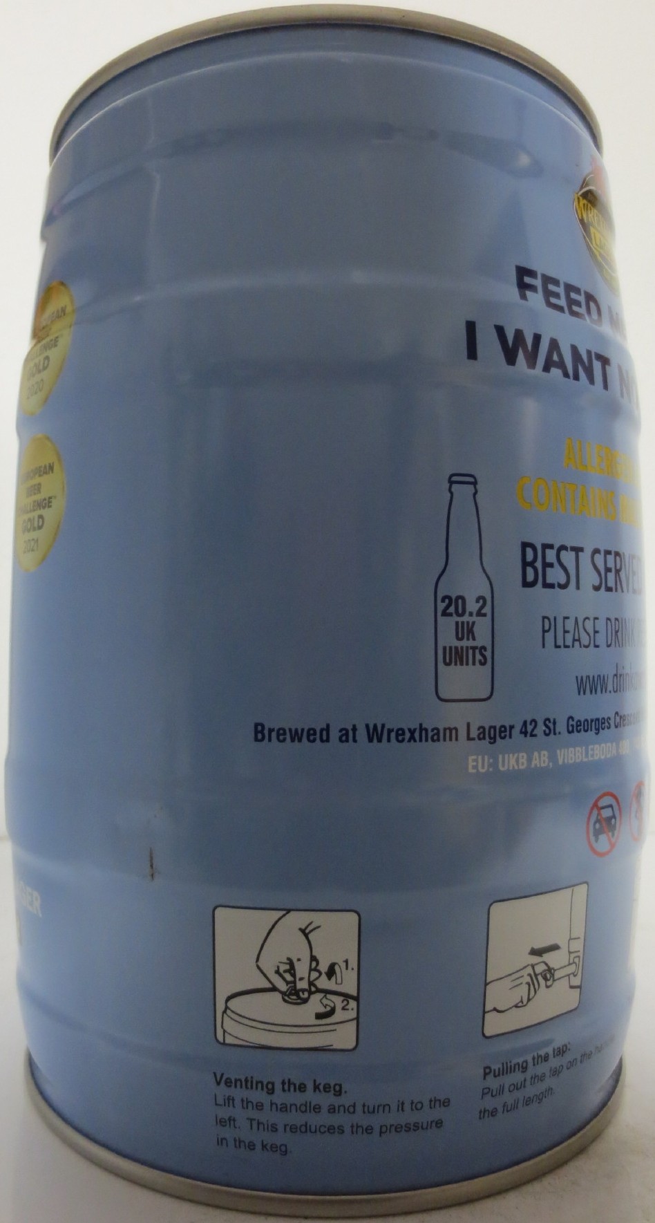 WREXHAM LAGER (5L) Nr.1 