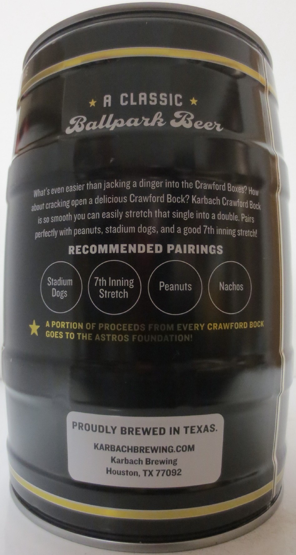 KARBACH CRAWFORD BOCK (5L) Nr.1 