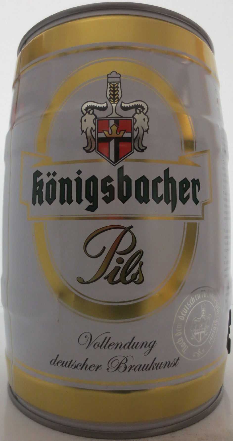 köningsbacher Pils Vollendung deutscher Braukunst (5L) Nr.1 