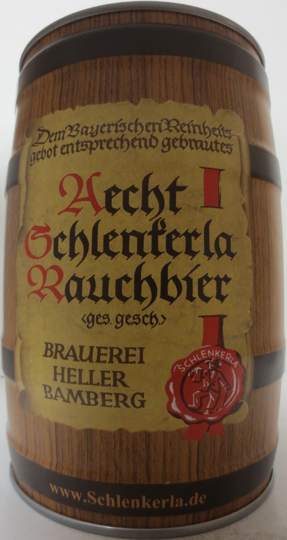Aecht Schenkerla Rauchbier BRAUEREI HELLER BAMBERG (5L) Nr.5
