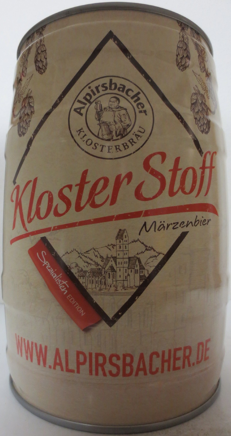 Alpirsbacher KLOSTERBRÄU Kloster Stoff Märzenbier Spezialisten EDITION (5L) Nr.1